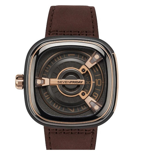 Latest Mens Brown Strap Watch