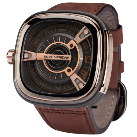 Latest Mens Brown Strap Watch